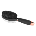 Waldhausen Double Side Brush with Gel Handle #colour_black-rose-gold