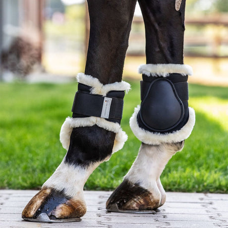 Waldhausen Sheepskin Fetlock Boots #colour_black