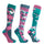 Hy Equestrian Novelty Printed Socks #colour_teal-berry