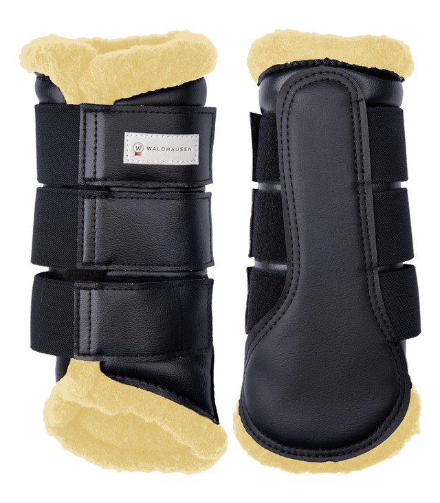 Waldhausen Soft Dressage Boots #colour_black-beige