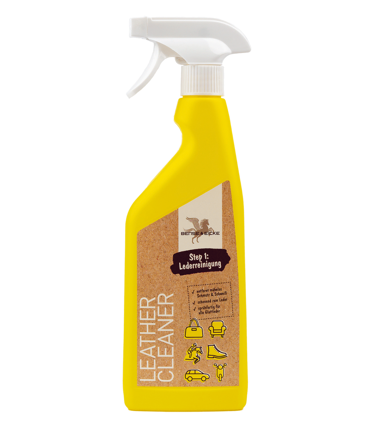 Bense & Eicke Leather Cleaner-Step 1