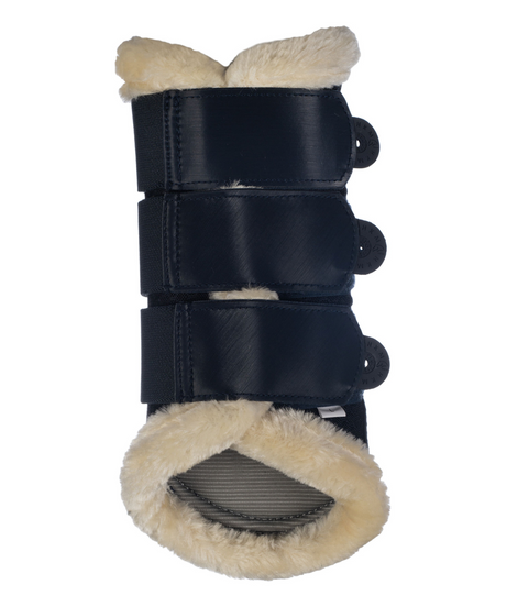 HKM Protection Boots -Shiny Fur- #colour_deep-blue