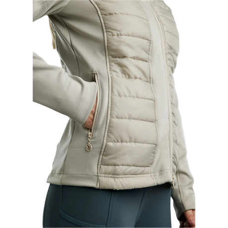 Montar Emma Ladies Quilted Jacket #colour_light-silver-grey