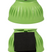 HKM Rubber Over Reach Boots -Atlanta- #colour_neon-green