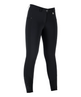 HKM Ladies Silicone Knee Patch Breeches -Livigno- #colour_black