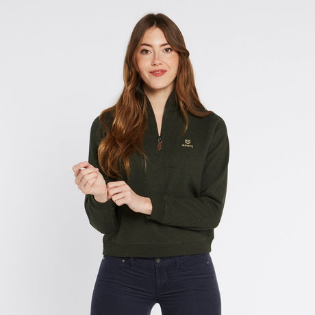 Dubarry Womens Castlemartyr Sweatshirt #colour_olive