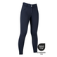 HKM Women's Silicone Full Seat Riding Breeches -Ari Mid Rise- #colour_deep-blue