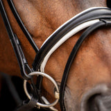HV Polo Legacy Deluxe Bridle #colour_black-white