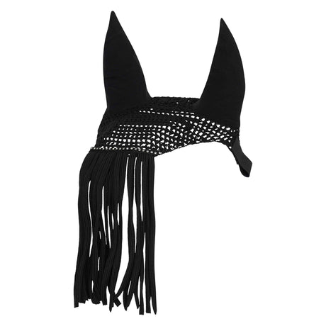 Imperial Riding Fly Veil Fringe #colour_black