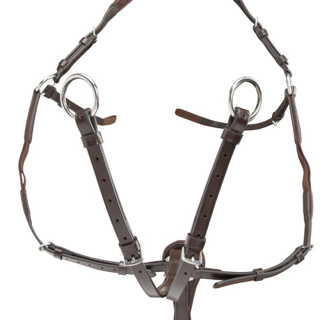 Shires Velociti Rapida Elastic Breastplate #colour_brown