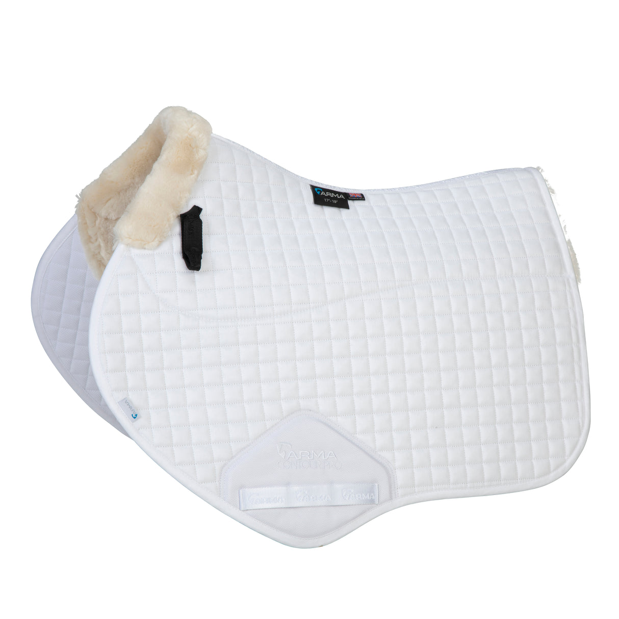 Shires ARMA SupaFleece Jump Saddlecloth #colour_natural