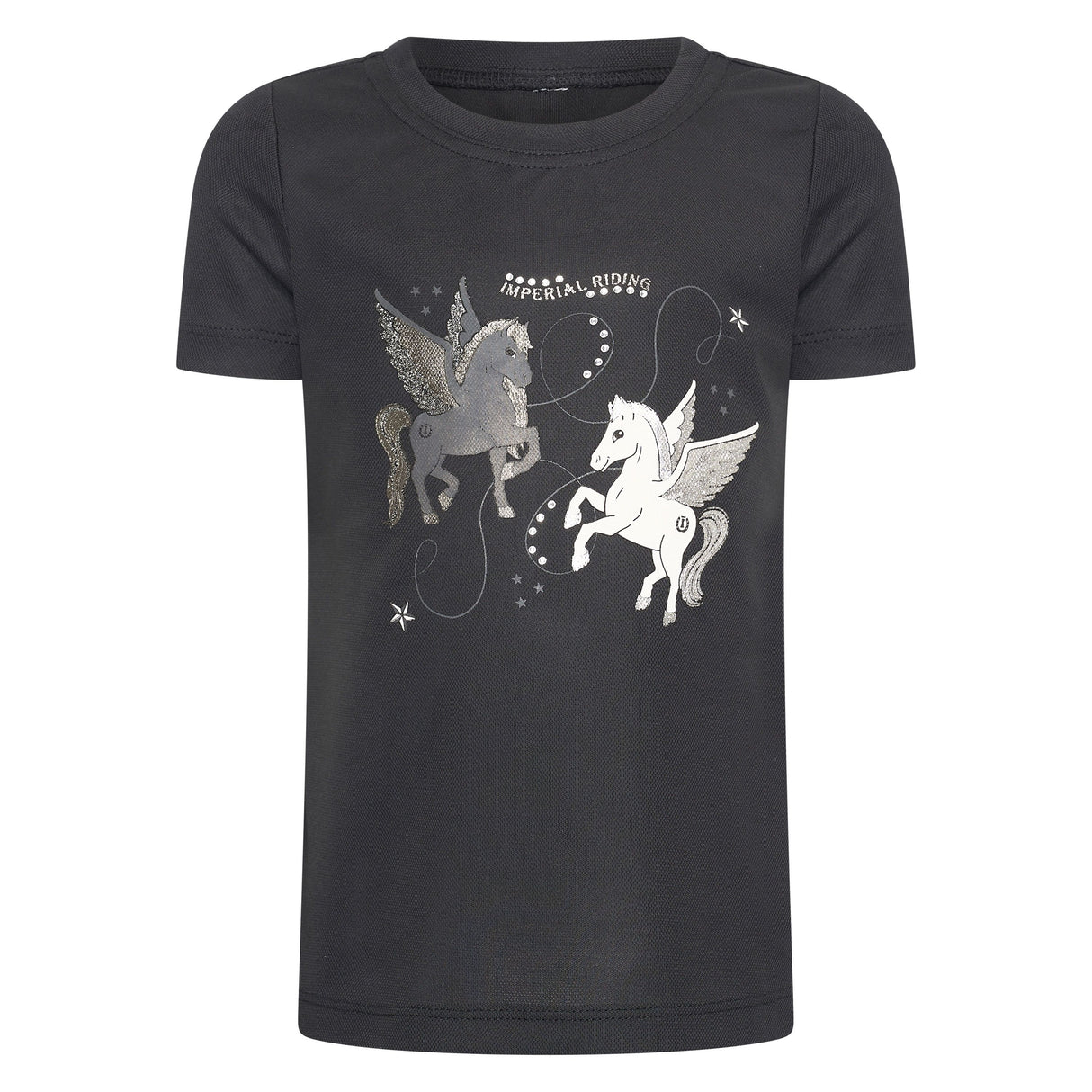 Imperial Riding Children's Star Sky T-shirt #Colour_black