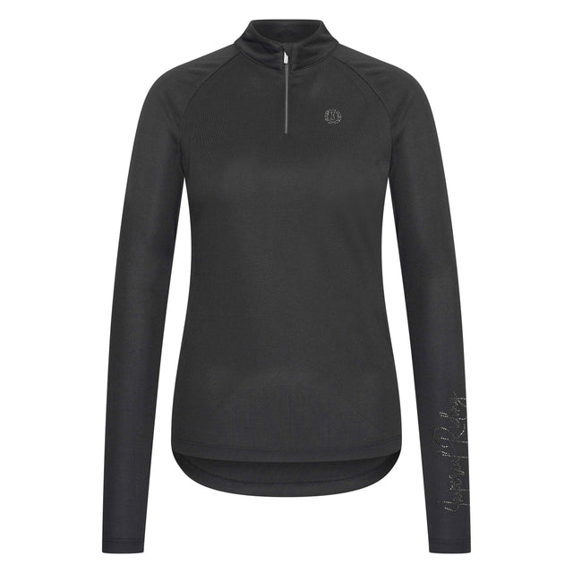 Imperial Riding Children's Parla Tech Top #colour_black