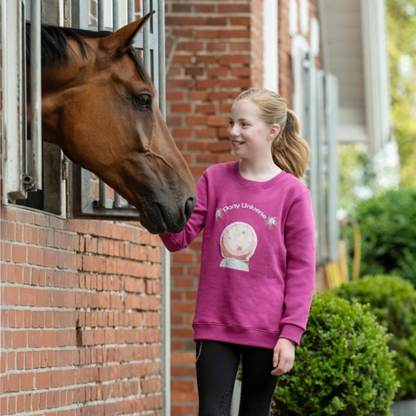 HKM Children's Sweatshirt -Polly- #colour_magenta