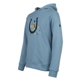 HKM Children's Hoody -Diana- #colour_smokey-blue