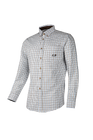 Baleno Berkley Mens Stylish Shirt #colour_check-sand-blue