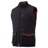 Baleno Thames Mens Stylish Quilted Bodywarmer #colour_navy-blue