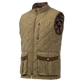 Baleno Thames Mens Stylish Quilted Bodywarmer #colour_light-khaki