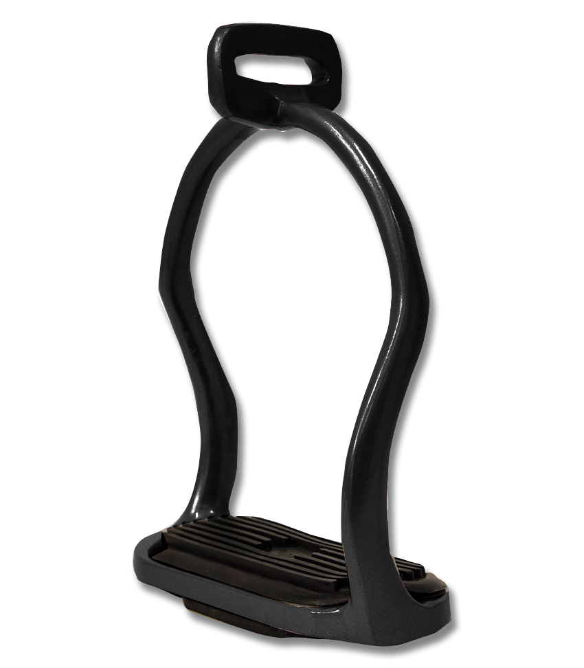 ELT Alu Icelandic Stirrups #colour_black