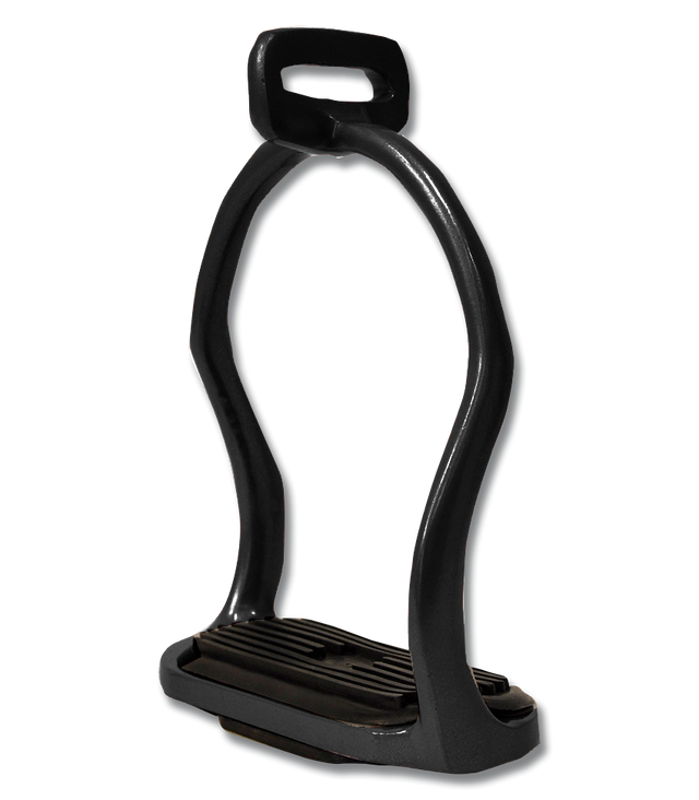 ELT Alu Icelandic Stirrups #colour_black