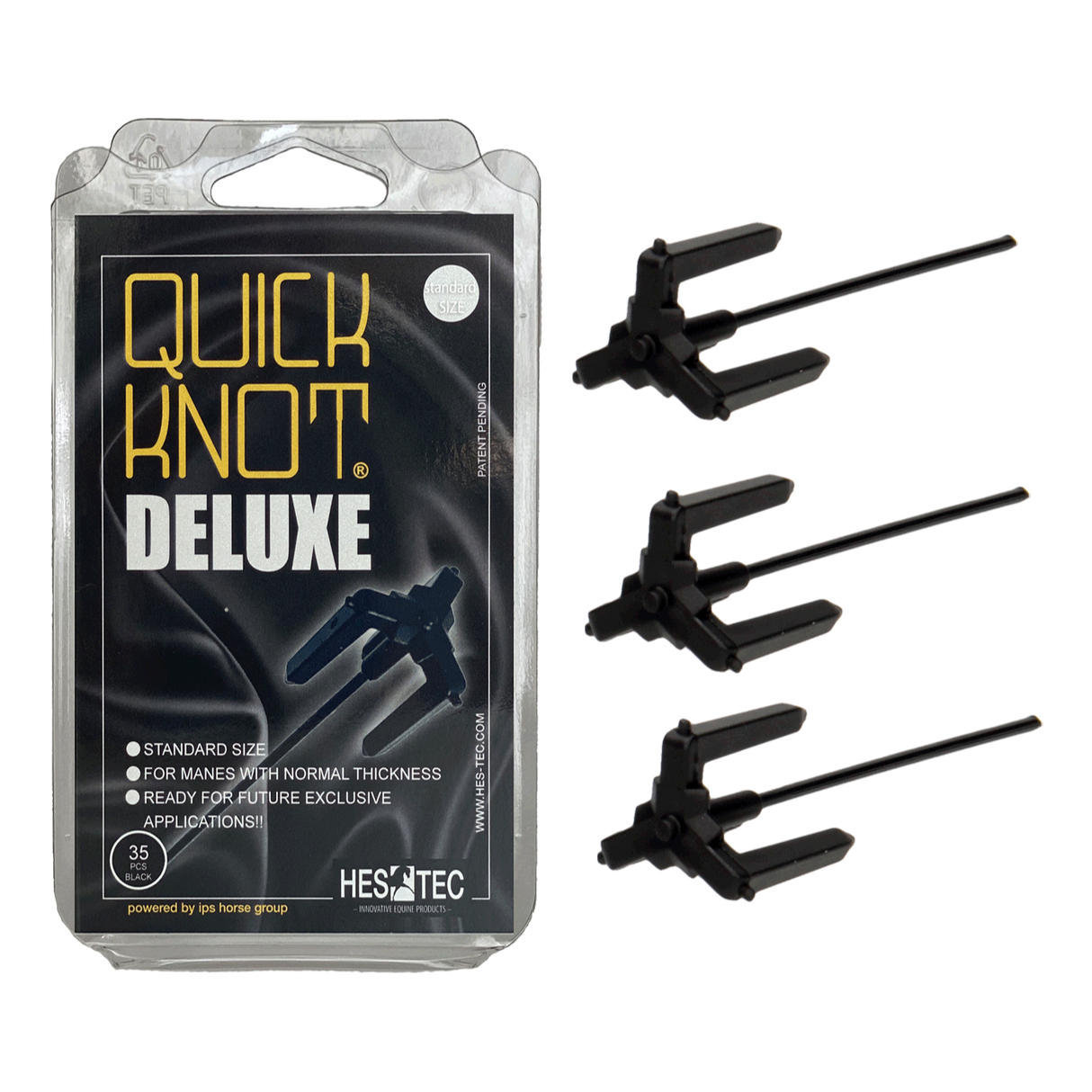 Hes-tec Quick Knot Deluxe, standard #colour_black