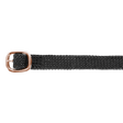 Waldhausen Premium Nylon Spur Strap #colour_black-rose-gold