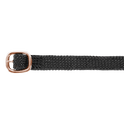Waldhausen Premium Nylon Spur Strap #colour_black-rose-gold
