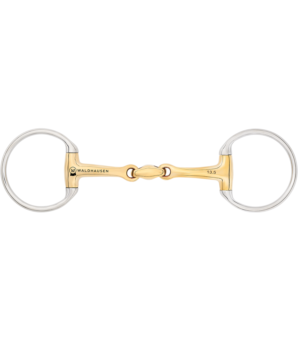 Waldhausen Double Jointed Cyprium Eggbutt Bit