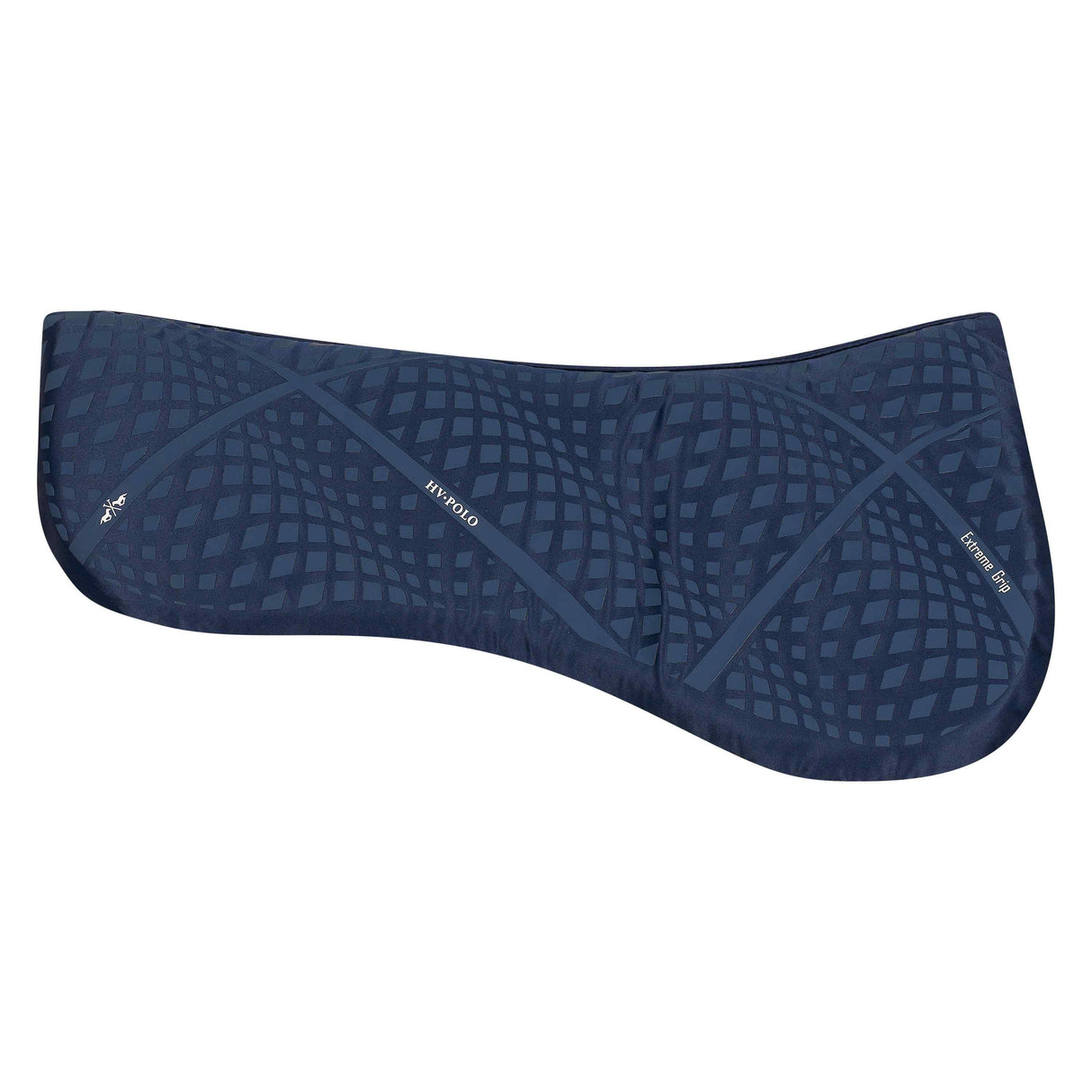 HV Polo Half Pad Grip Saddle Pad #colour_navy