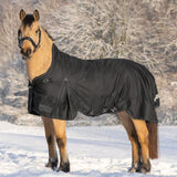 Waldhausen Scandic High Neck 100g Turnout Rug #colour_black