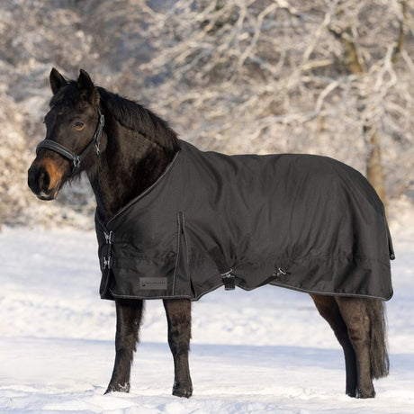 Waldhausen Nordic 100g Turnout Rug #colour_black