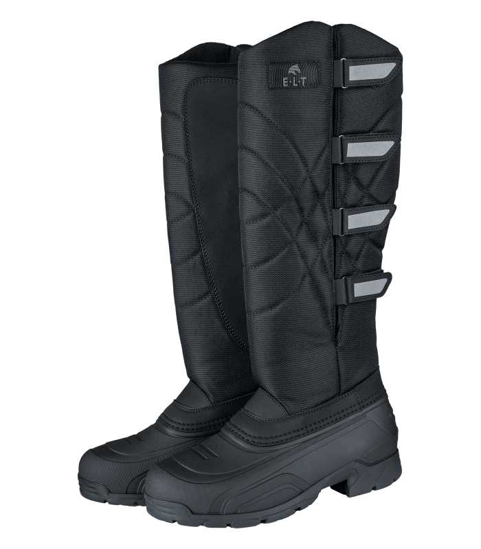 E.L.T Essential Men's Thermal Boots #colour_black