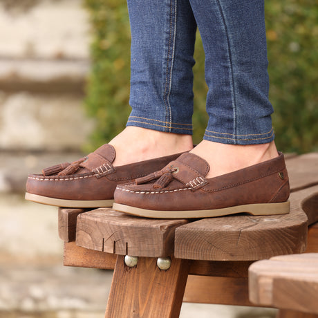 Moretta Alita Loafers #colour_brown