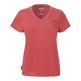 Musto Women's Original V Neck Short Sleeved T-Shirt #colour_sweet-raspberry