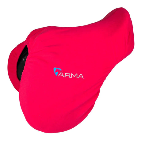 Shires ARMA Fleece Saddle Cover #colour_pink
