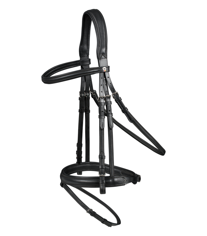 Waldhausen X-Line Supersoft Bridle #colour_black