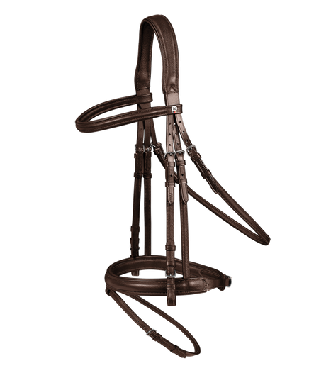 Waldhausen X-Line Supersoft Bridle #colour_brown