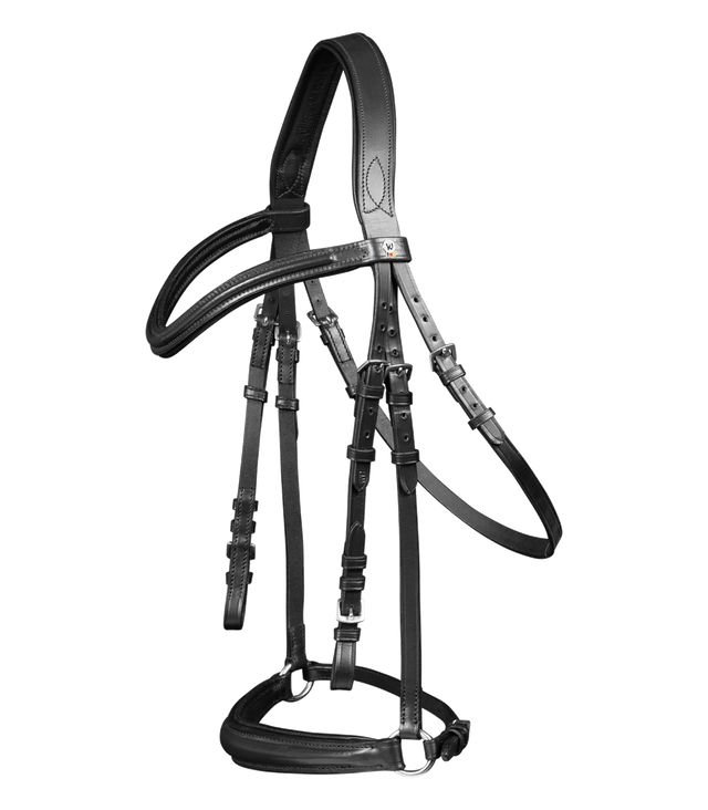 Waldhausen X-Line Standard Bridle Hannover #colour_black