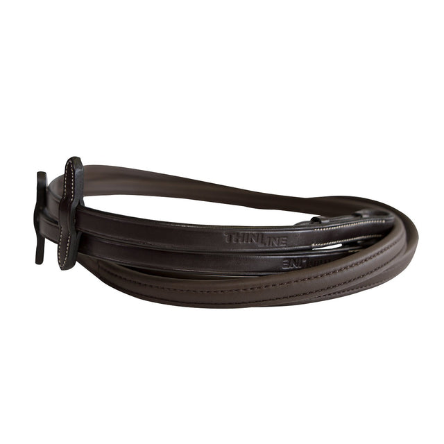 ThinLine English Non-Slip Grip Reins #colour_brown