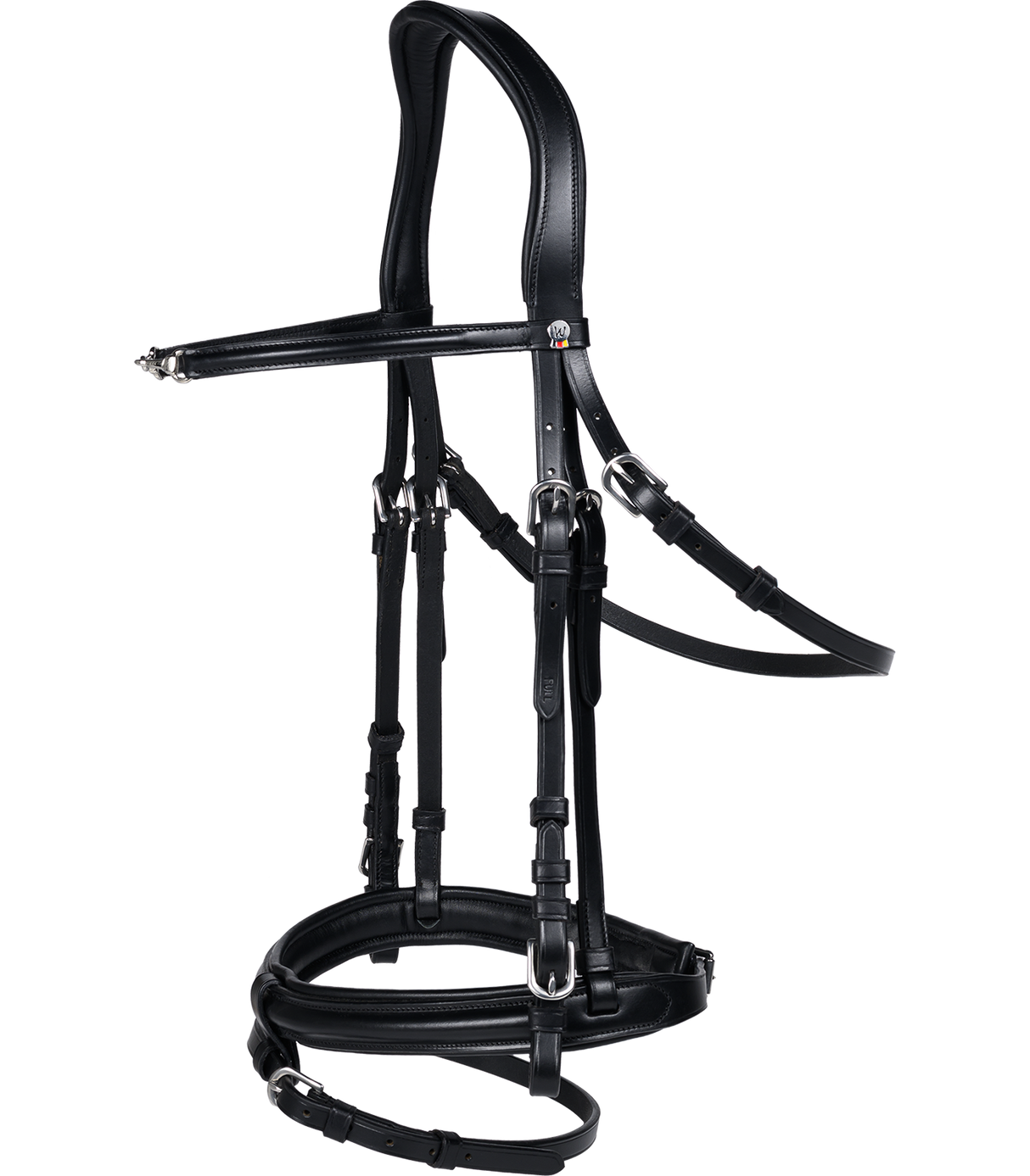 Waldhausen Charmbit X-Line Bridle #colour_black