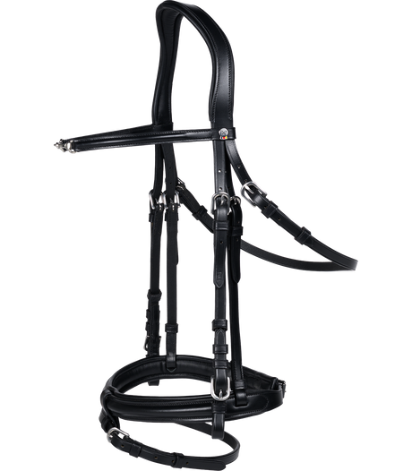 Waldhausen Charmbit X-Line Bridle #colour_black