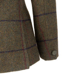 Shires Aubrion Saratoga Children's Jacket #colour_spruce-green-check