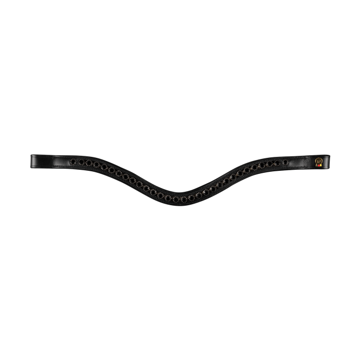 Waldhausen S-Line Patent Blackshine Bridle #colour_black