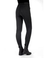 HKM Ladies Silicone Full Seat Heating Riding Breeches -Comfort- Style #colour_black