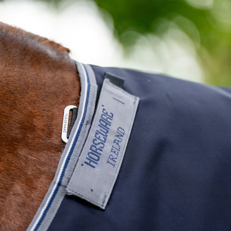 Horseware Ireland Rambo 1680D 250g Vari-Layer Turnout Rug #colour_navy-thunderstorm-grey-silver