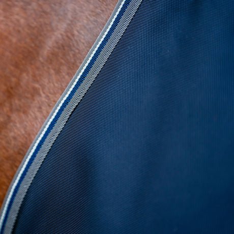 Horseware Ireland Rambo 1680D 250g Vari-Layer Turnout Rug #colour_navy-thunderstorm-grey-silver