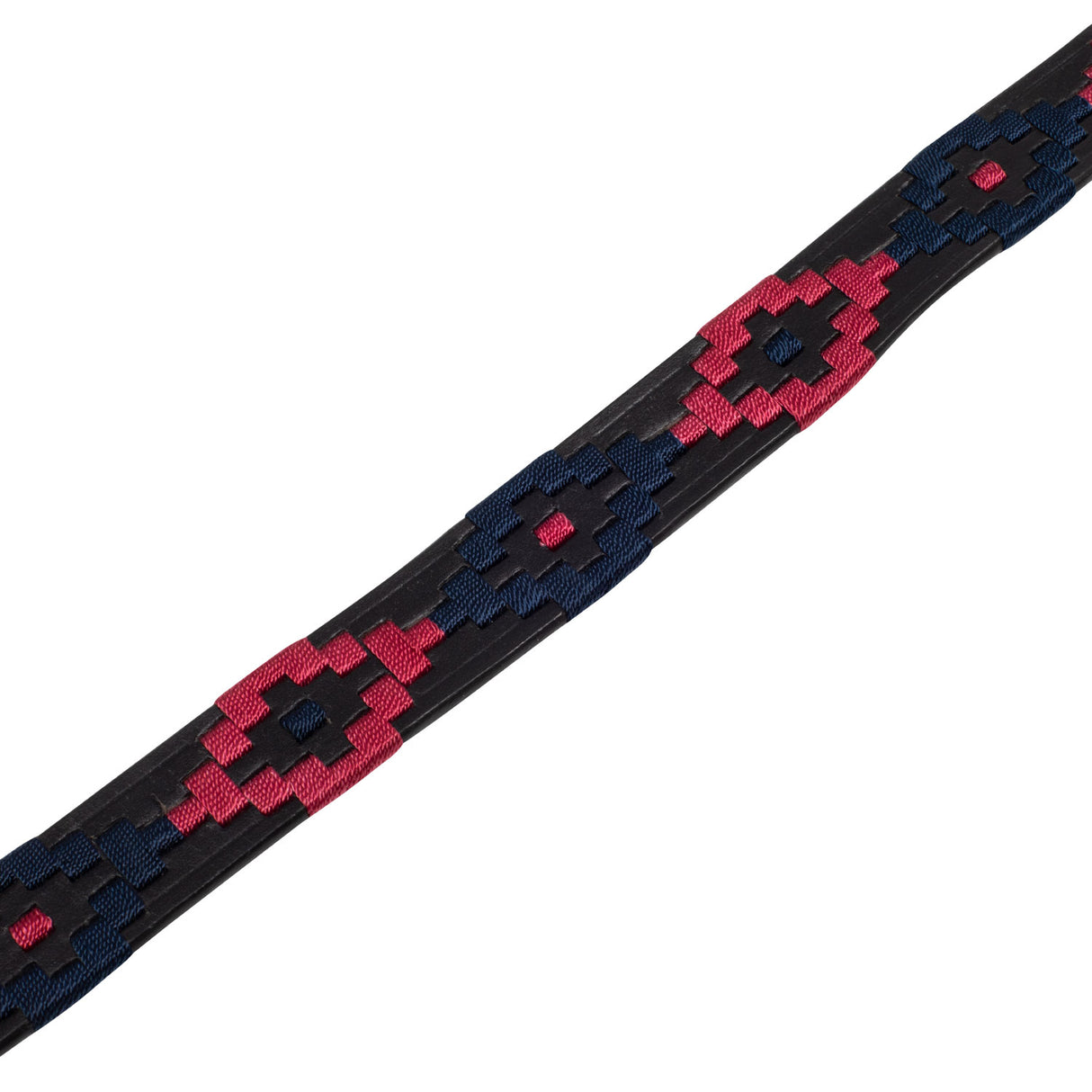 Equestro English Belt With Southwest Decoration