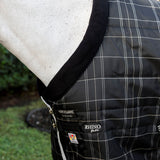 Horseware Ireland Rhino Original Stable Medium Vari-Layer 250g #colour_black-grey-white-check-grey