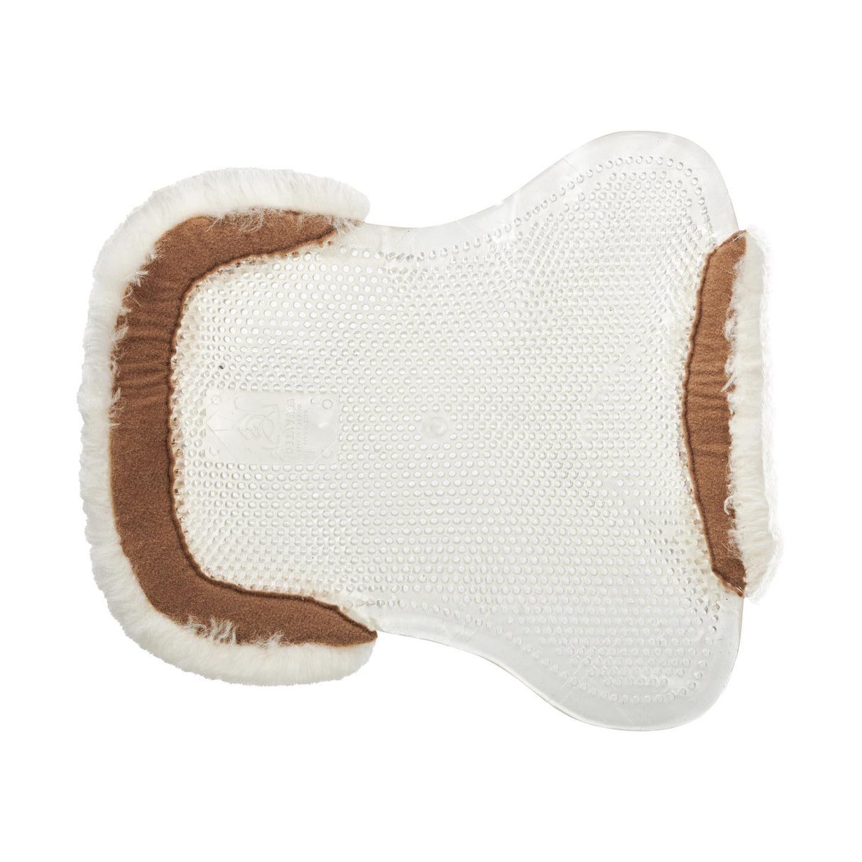 Acavallo Gel NS-S Classic-S 1/2 Cut-Out Flat Pony #colour_transparent-natural