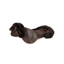 Acavallo Gel NS-S Classic-S 1/2 Cut-Out Flat Pony #colour_brown-brown